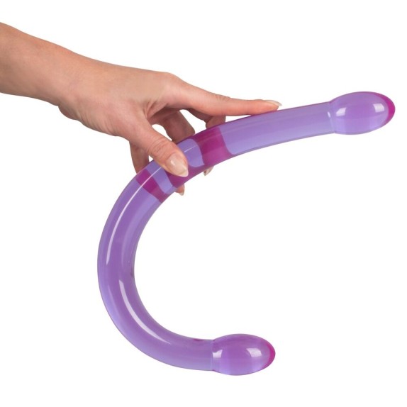 DOUBLE TROUBLE SLENDER FALLO DOPPIO VIOLA 45 CM