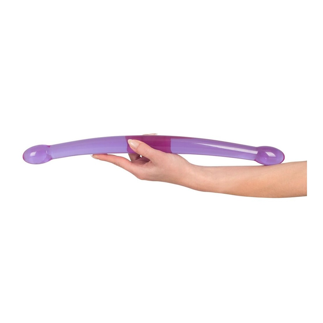 DOUBLE TROUBLE SLENDER FALLO DOPPIO VIOLA 45 CM