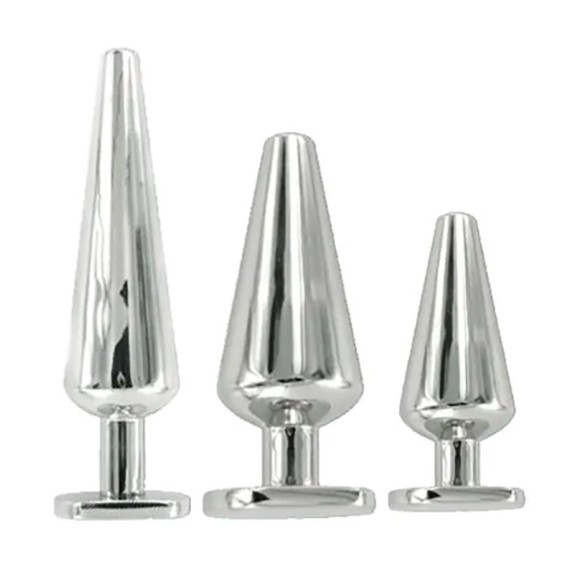 BUTT PLUG- LARGE TAPPO ANALE STAINLESS STEEL