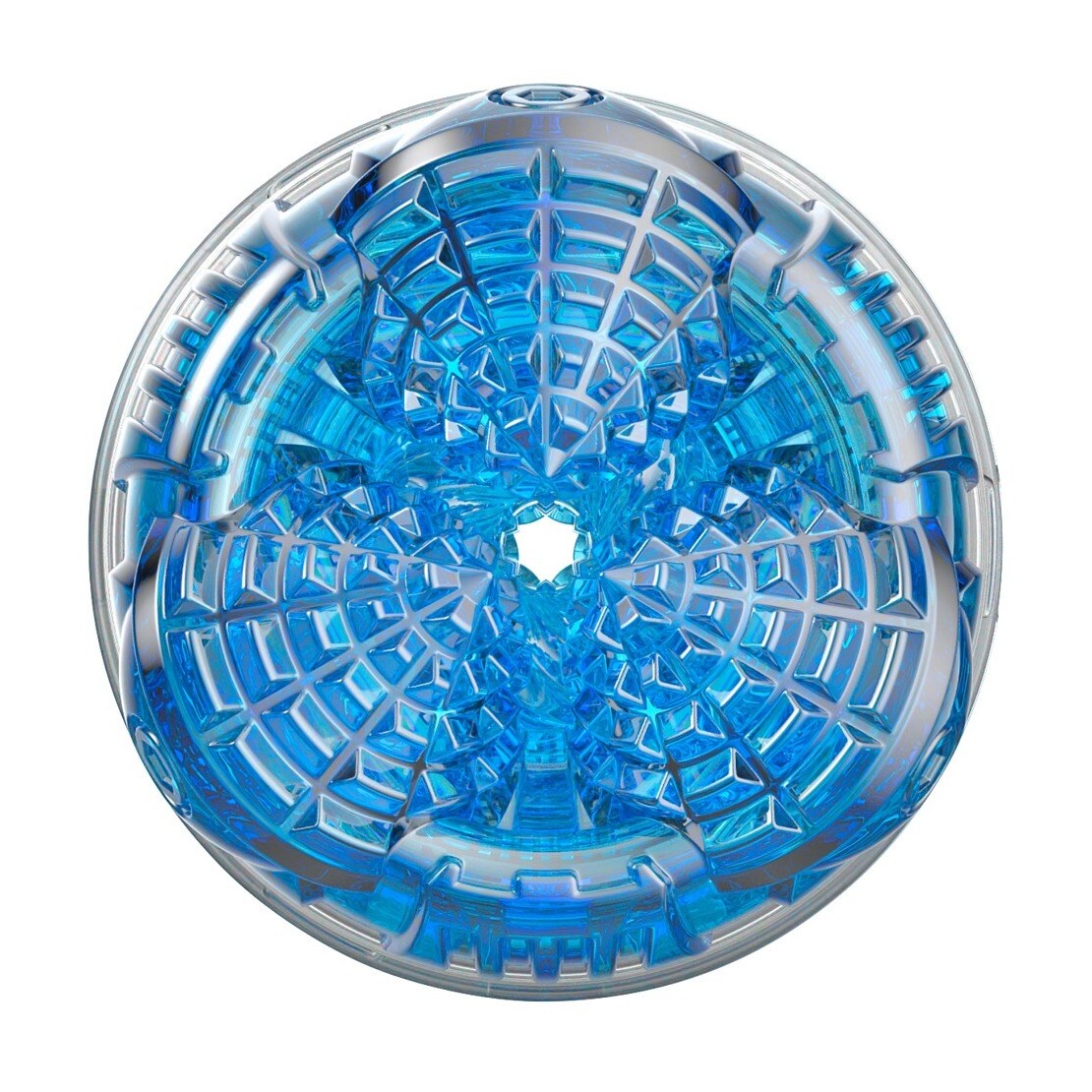 FLESHLIGHT TURBO CORE TRASPARENTE CON CANALE...