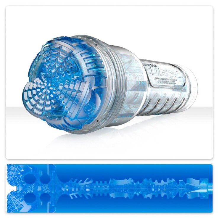 FLESHLIGHT TURBO CORE TRASPARENTE CON CANALE STRETTO E... 2