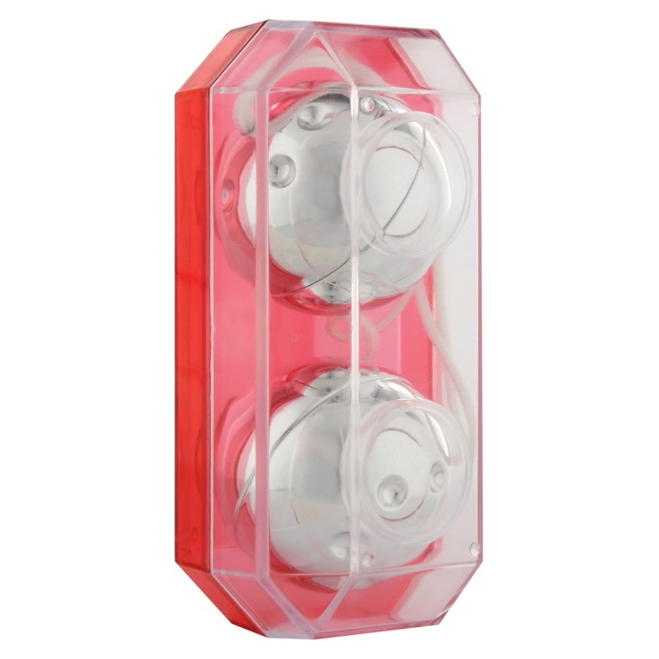 2 PALLINE VAGINALI AUTOVIBRANTI SILVER BALLS 2