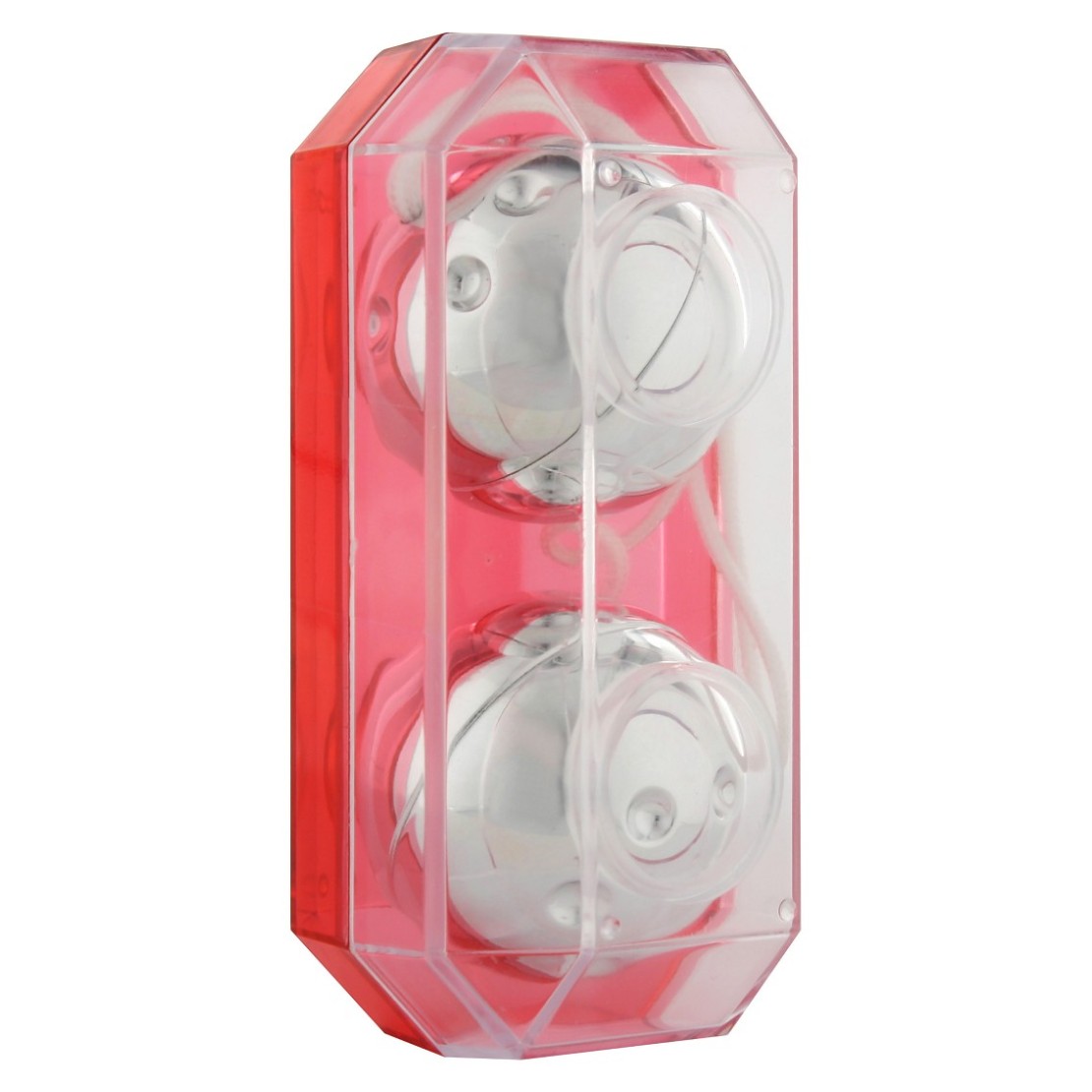 2 PALLINE VAGINALI AUTOVIBRANTI SILVER BALLS
