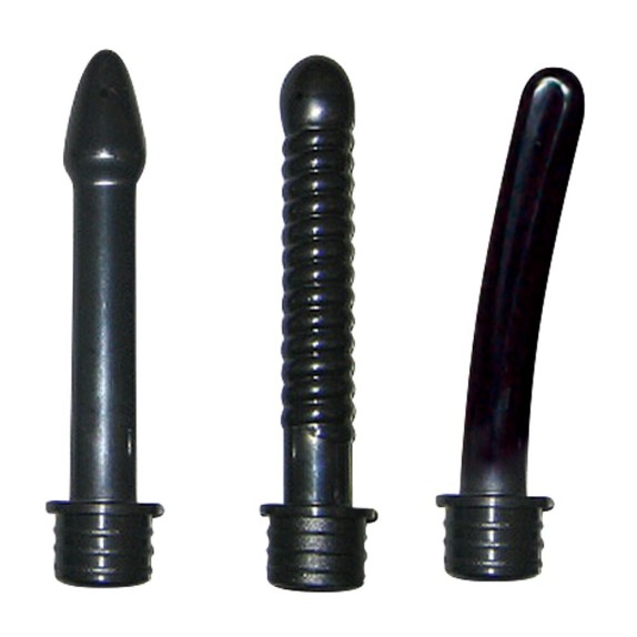 DOCCIA INTIMA CON BECCUCCI INTERCAMBIABILI SEX TOY ANALE