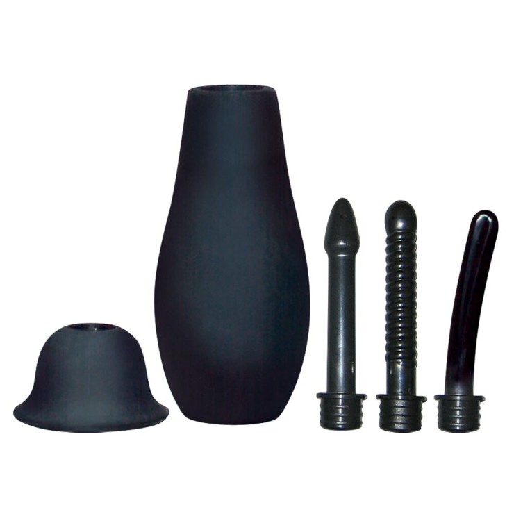 DOCCIA INTIMA CON BECCUCCI INTERCAMBIABILI SEX TOY ANALE 2