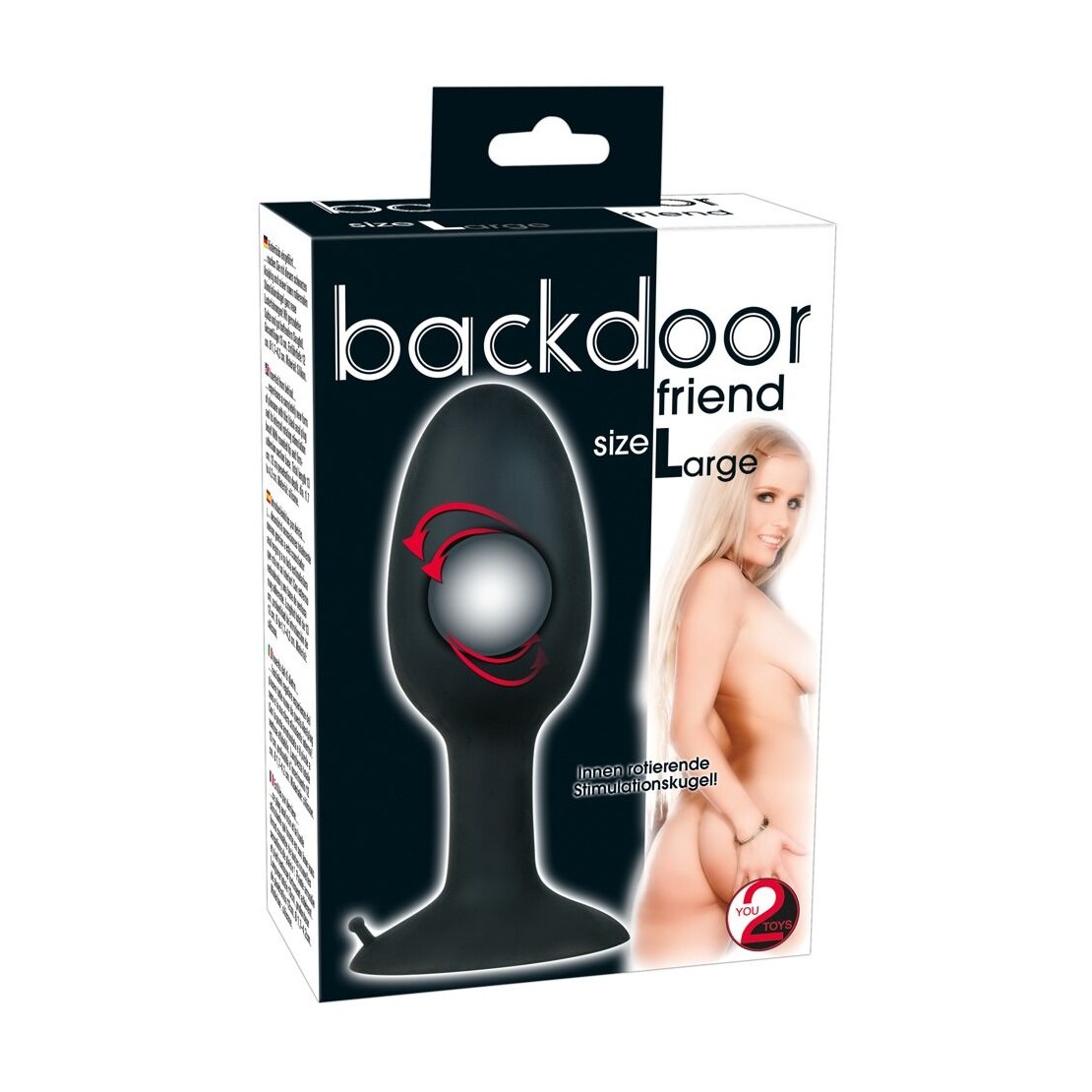 TAPPO-PUG ANALE AUTOVIBRANTE SILICONE LARGE