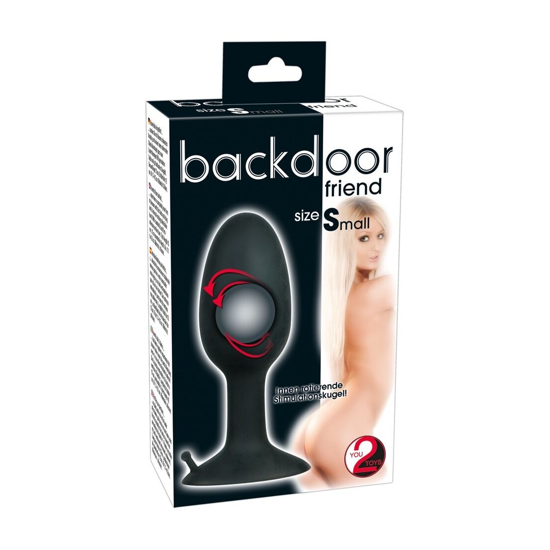 TAPPO ANALE IN SILICONE AUTOVIBRANTE S