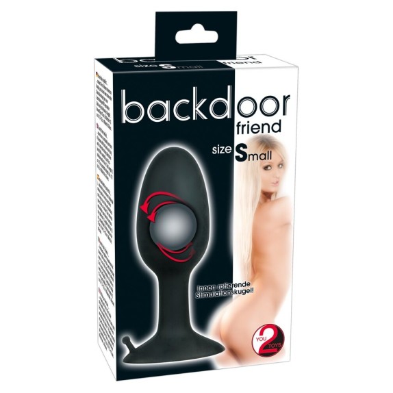 TAPPO ANALE IN SILICONE AUTOVIBRANTE S
