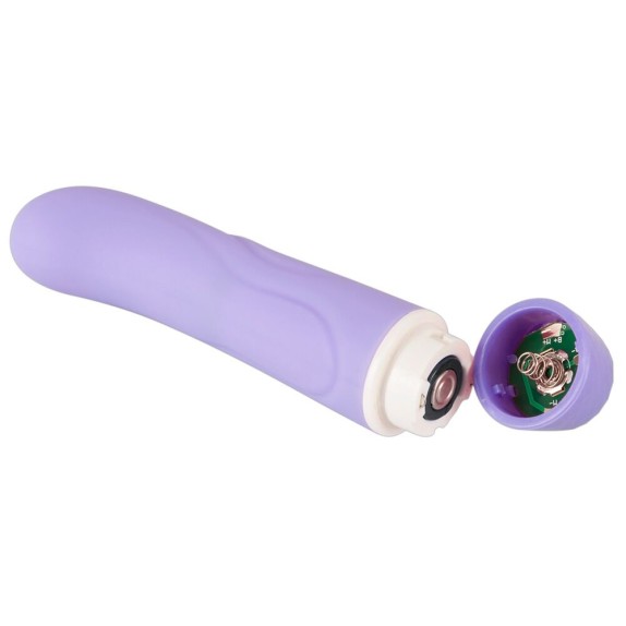 VIBRATORE PICCOLO PUNTO G SMILE LILLA IN SILICONE