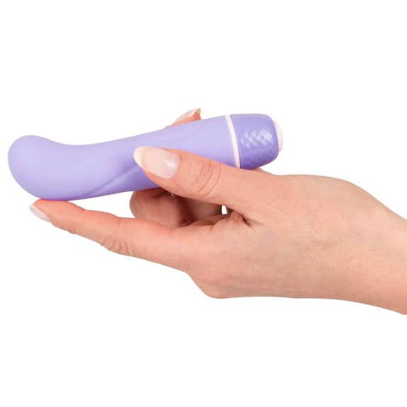 VIBRATORE PICCOLO PUNTO G SMILE LILLA IN SILICONE
