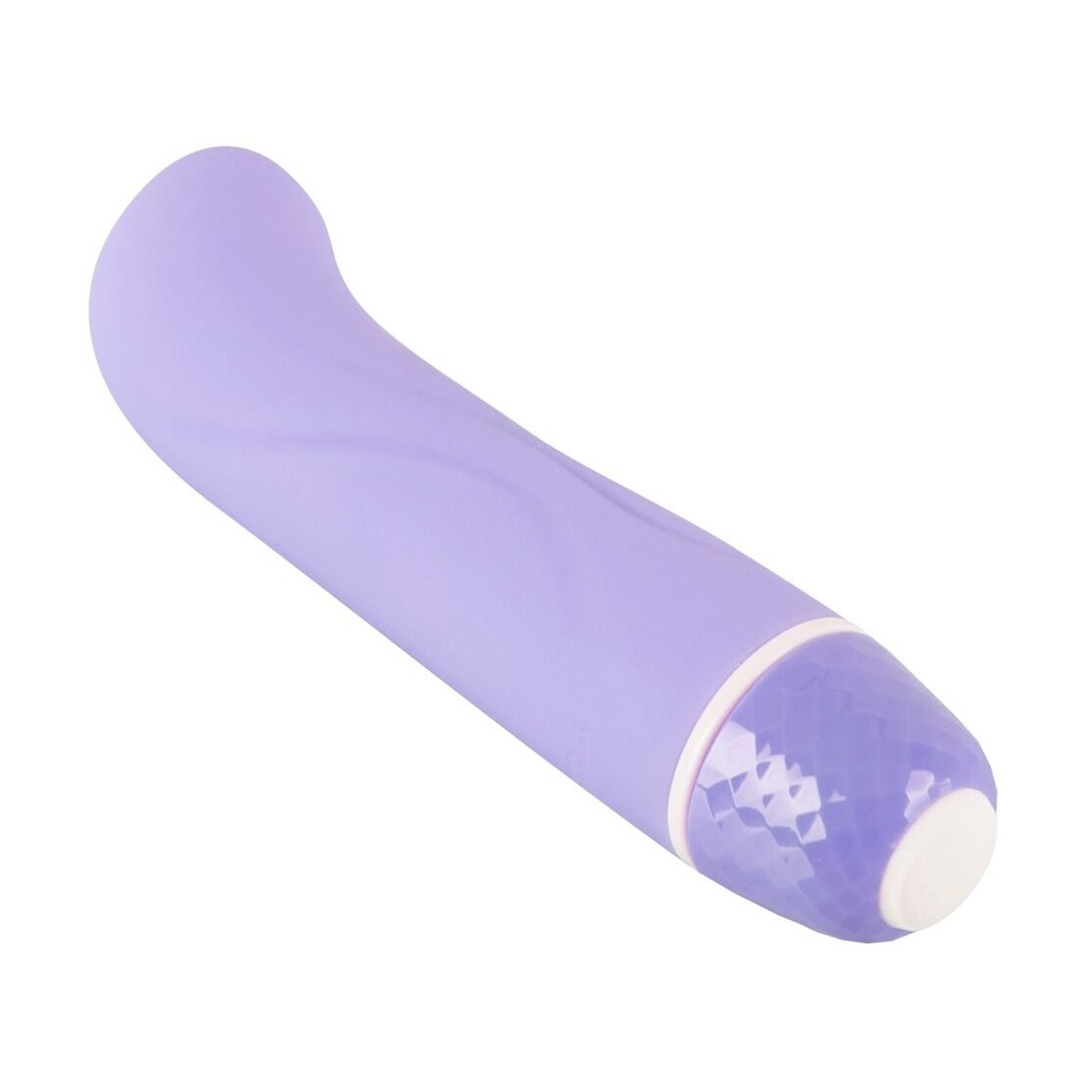 VIBRATORE PICCOLO PUNTO G SMILE LILLA IN SILICONE