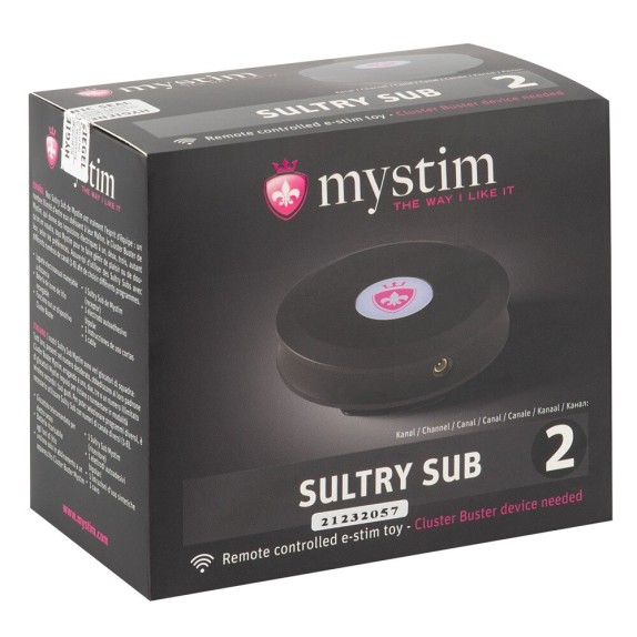 SULTRY SUB SUBWOOFER PER E-STIM DA CONNETTERE A CLUSTER BUSTER