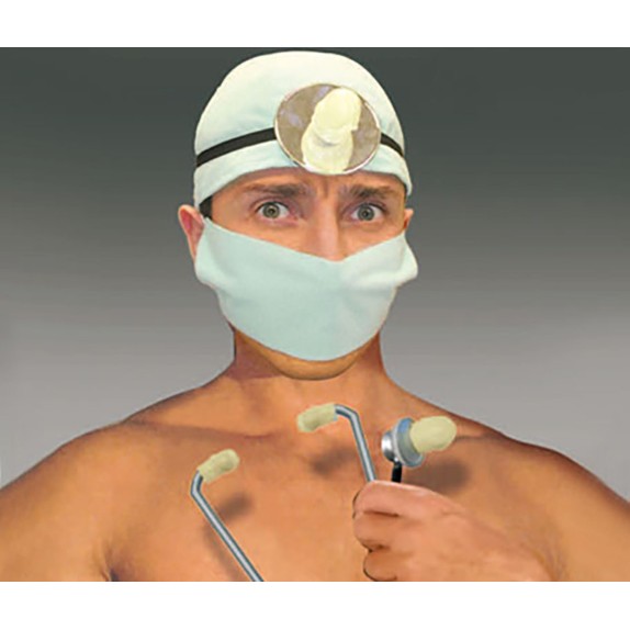 GADGET SCHERZOSO DOTTORE SEXY SET 4 PEZZI CON ACCESSORI