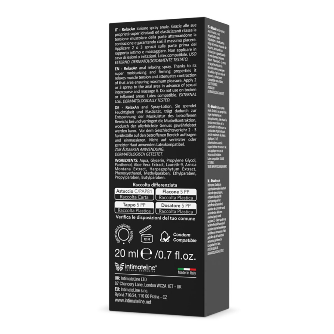 SPRAY RILASSANTE PER IL PIACERE ANALE RELAXAN...