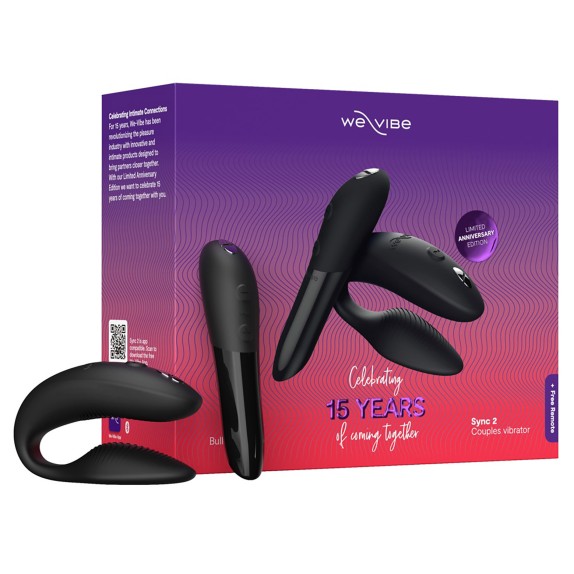 WE VIBE SYNC 2 & TANGO X EDIZIONE LIMITATA 15 ANNI COFANETTO REGALO