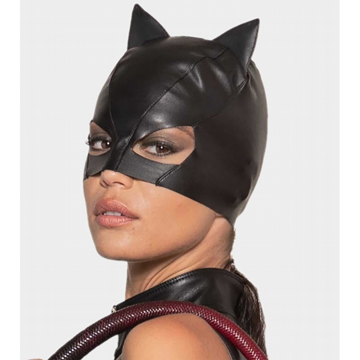 MASCHERA SEXY DA GATTA IN FINTA PELLE PER DONNA CATANZARO' 2