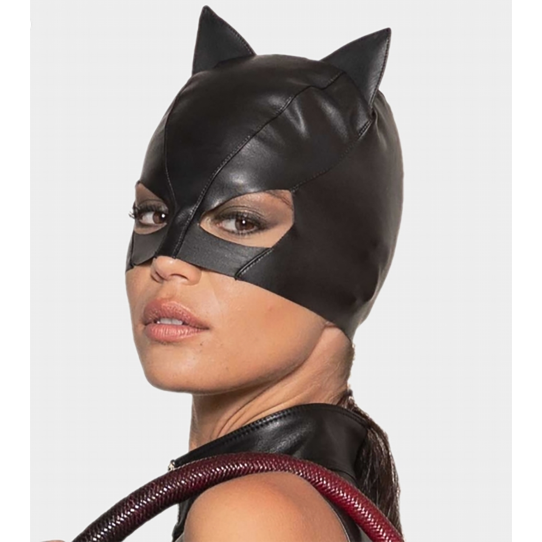 MASCHERA SEXY DA GATTA IN FINTA PELLE PER DONNA...