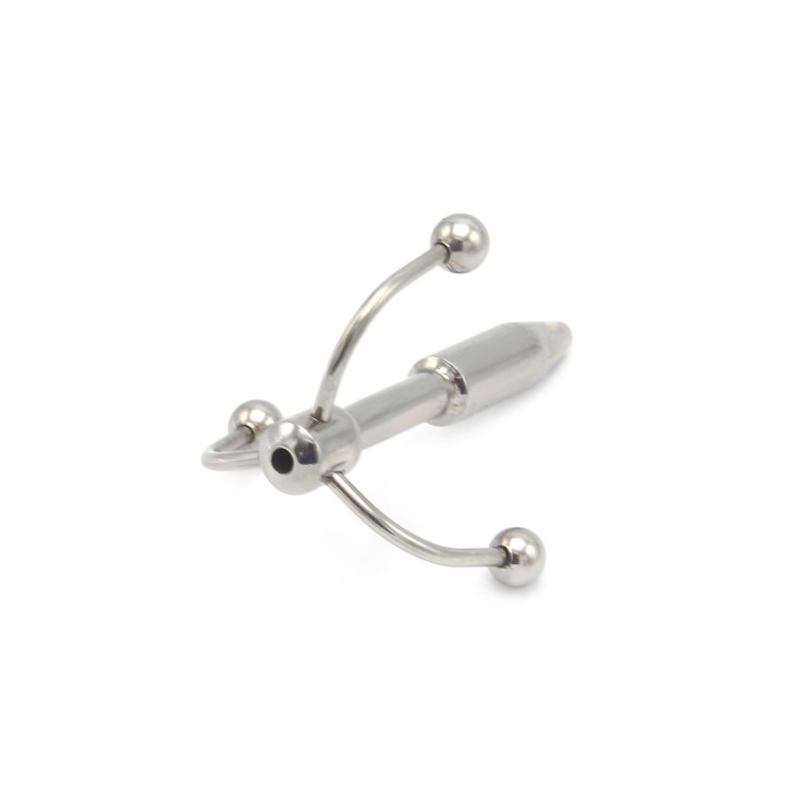 SONDA PLUG URETRALE PER PENE SEX TOY GRAPPLING HOOK HOLLOW 2