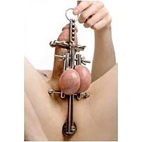 COSTRITTIVO PER PENE REGOLABILE IN ACCIAIO