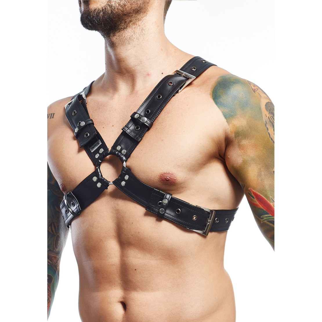 HARNESS SEXY PER UOMO AD INCROCIO SUL PETTO IN...