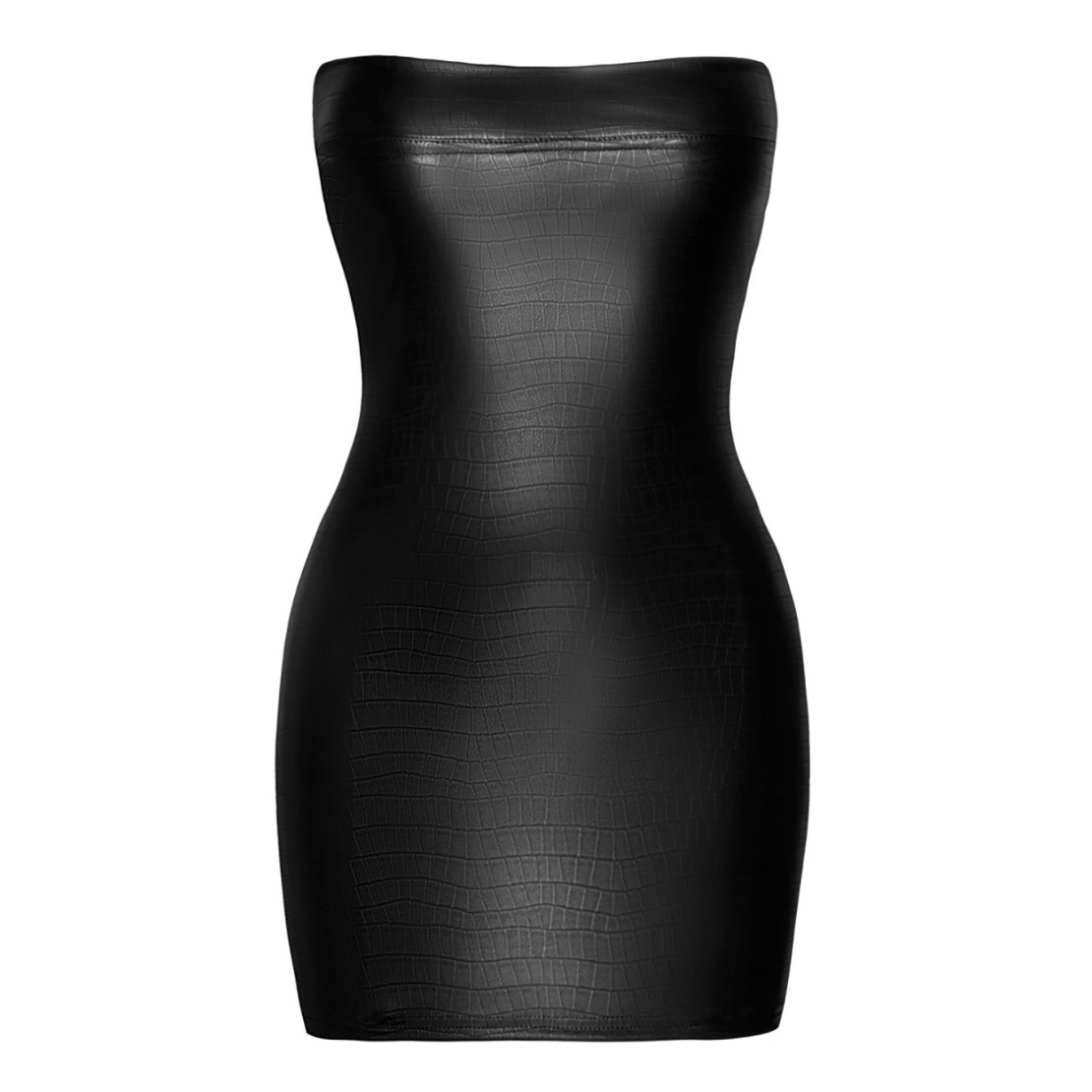 ABITO CORTO SEXY PER DONNA IN SPANDEX LUCIDO...