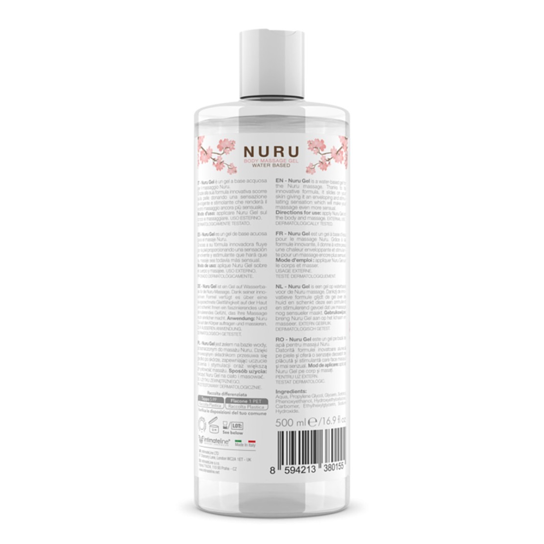 GEL A BASE D'ACQUA PER MASSAGGIO SEXY NURU