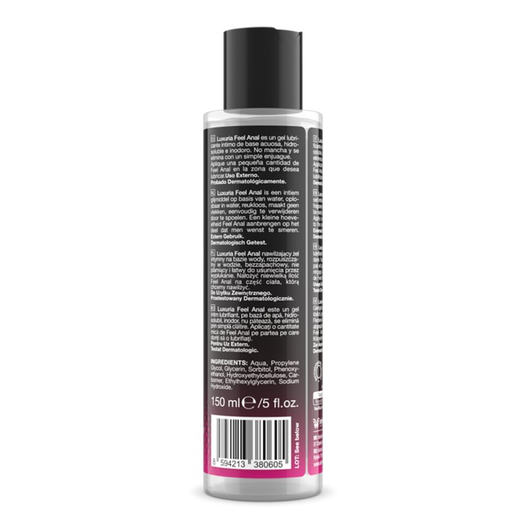 LUBRIFICANTE ANALE LUXURIA FEEL ANAL 150 ML 2