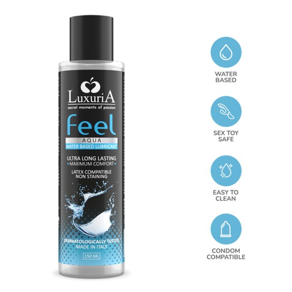 LUBRIFICANTE GEL VAGINALE A BASE D'ACQUA FEEL ML 150