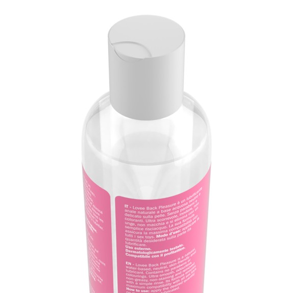 LUBRIFICANTE ANALE A BASE D'ACQUA NATURALE BACK PLEASURE