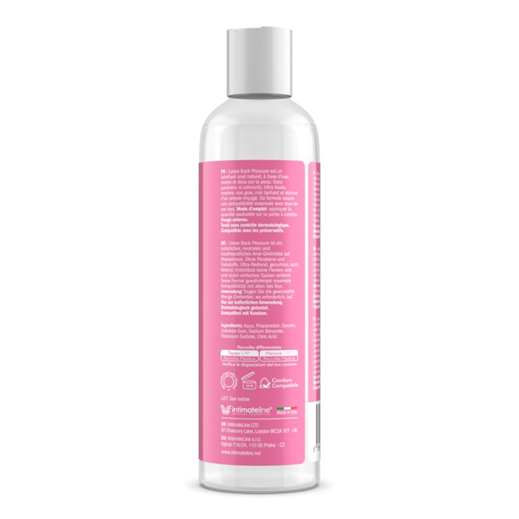 LUBRIFICANTE ANALE A BASE D'ACQUA NATURALE 150 ML BACK... 2