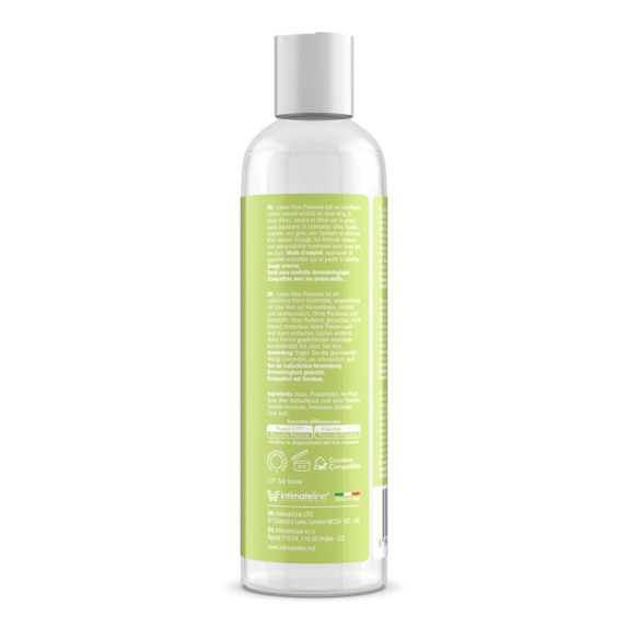LUBRIFICANTE A BASE D'ACQUA VAGINALE ANALE CON ALOE VERA LOVEE