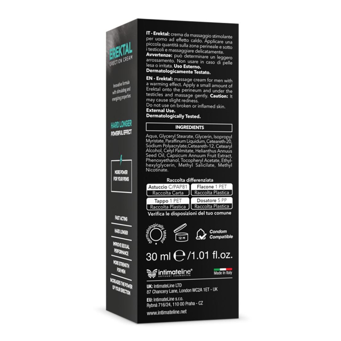 CREMA STIMOLANTE PER UOMO EREKTAL