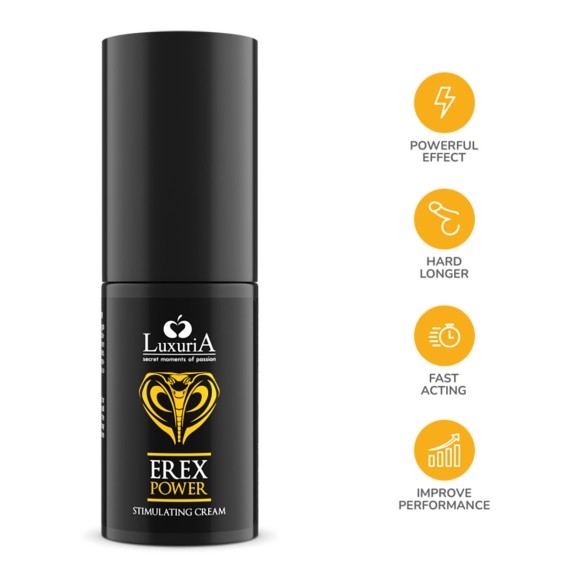 CREMA STIMOLANTE PER UOMO EREX POWER