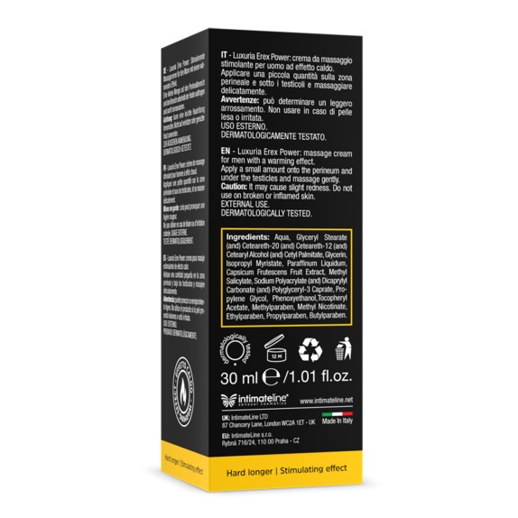 CREMA STIMOLANTE PER UOMO EREX POWER