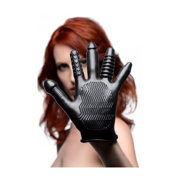 copy of GUANTO CORTO SEXY PER FISTING CON RILIEVI A DOPPIA FACCIA MASTER SERIES