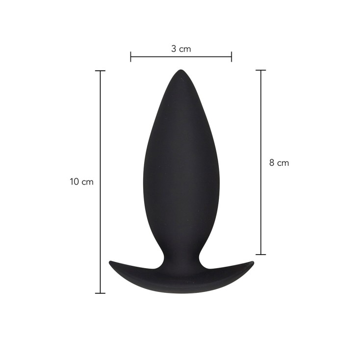 TAPPO ANALE IN SILICONE SEX TOY MEDIA DIMENSIONE 2