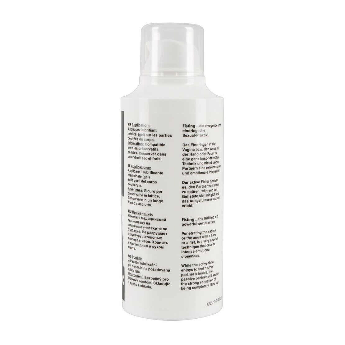 GEL LUBRIFICANTE PER FISTING 500 ML