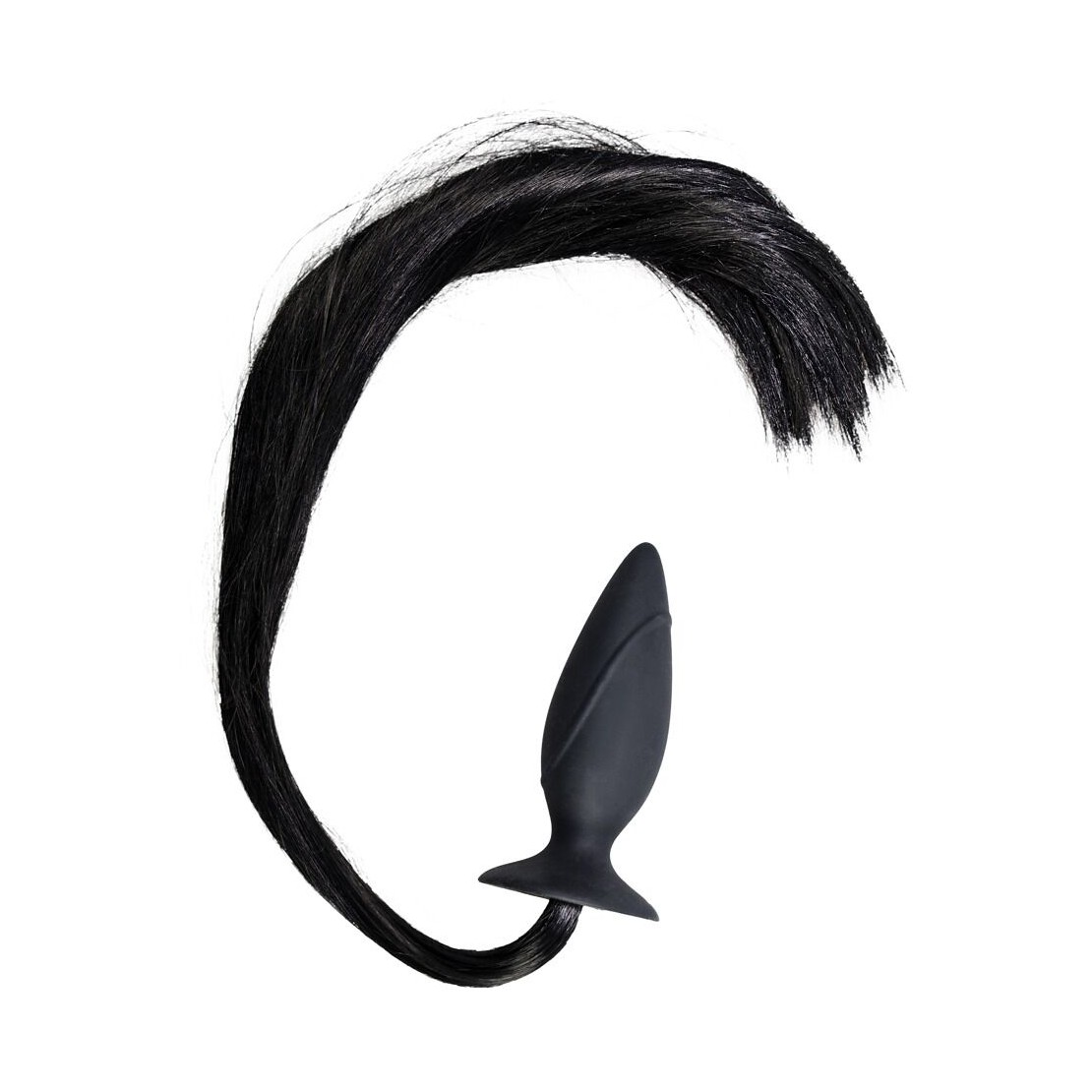 TAPPO ANALE CON CODA DA CAVALLO IN SILICONE