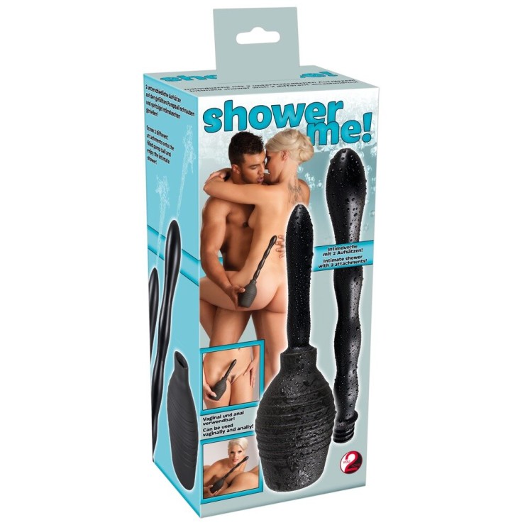 CLISTERE CON POMPETTA UNISEX DOCCIA INTIMA SHOWER ME