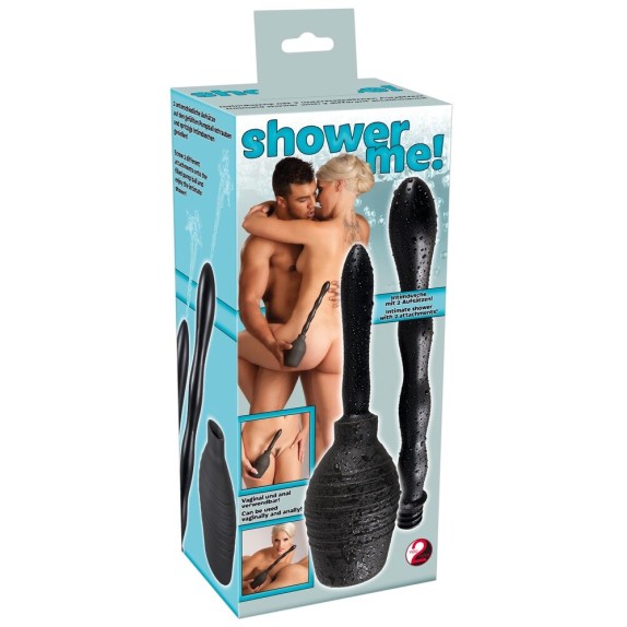 CLISTERE CON POMPETTA UNISEX DOCCIA INTIMA SHOWER ME