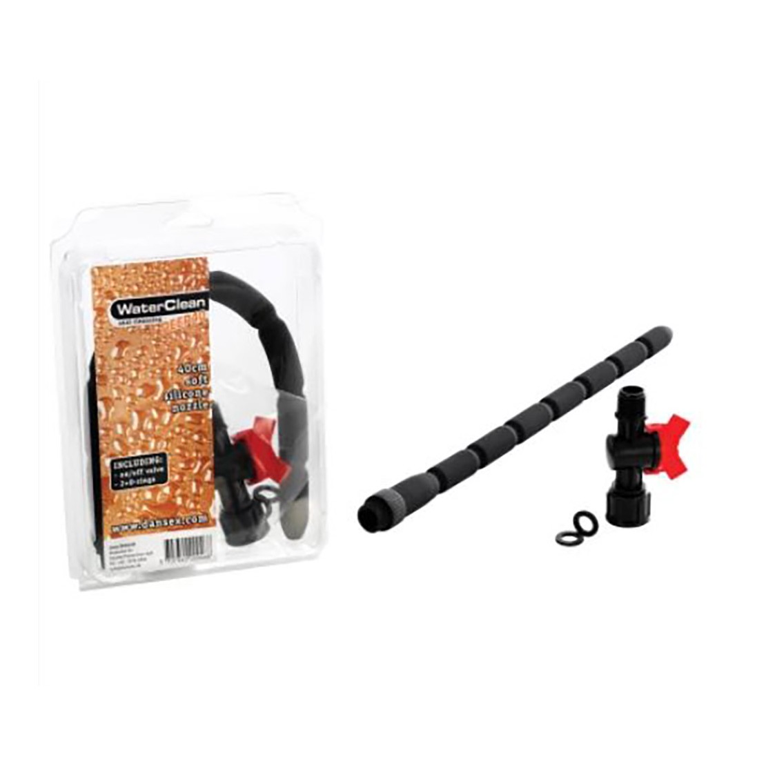 DOCCIA INTIMA FLESSIBILE TUBO ANALE DEEP40 CON...