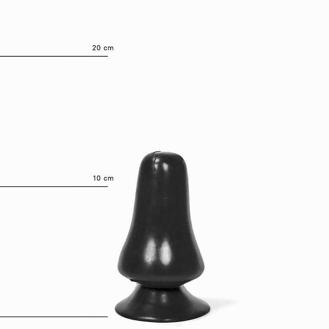 TAPPO ANALE ALL BLACK AB39 12 CM