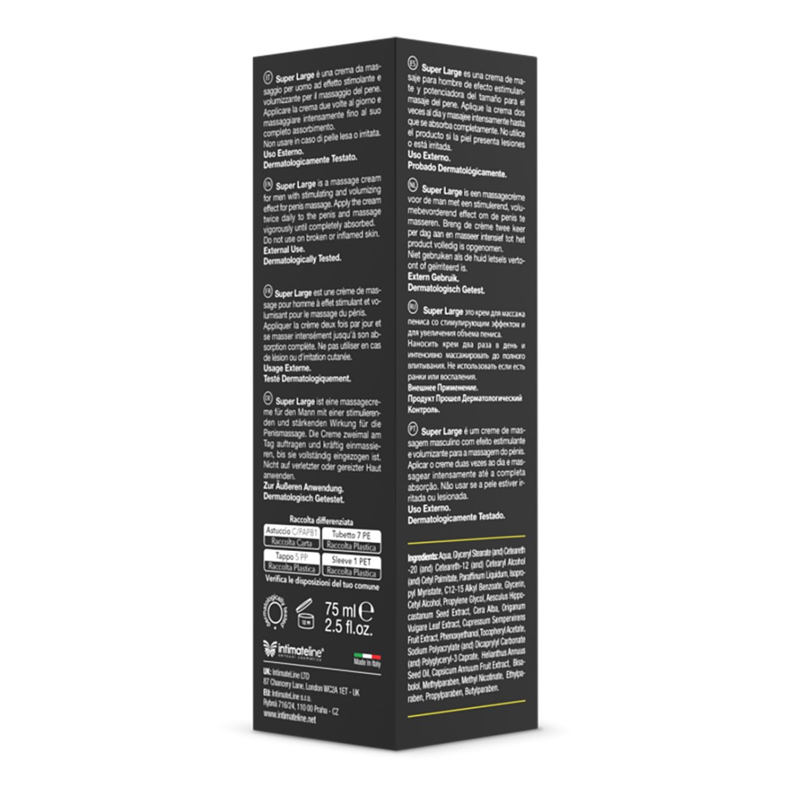 SUPER LARGE CREMA VOLUMIZZANTE PENE 75 ML