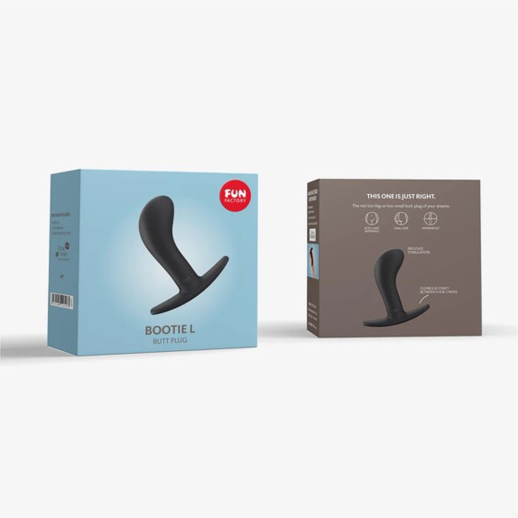 BOOTIE TAPPINO ANALE PICCOLO IN SILICONE VIOLA