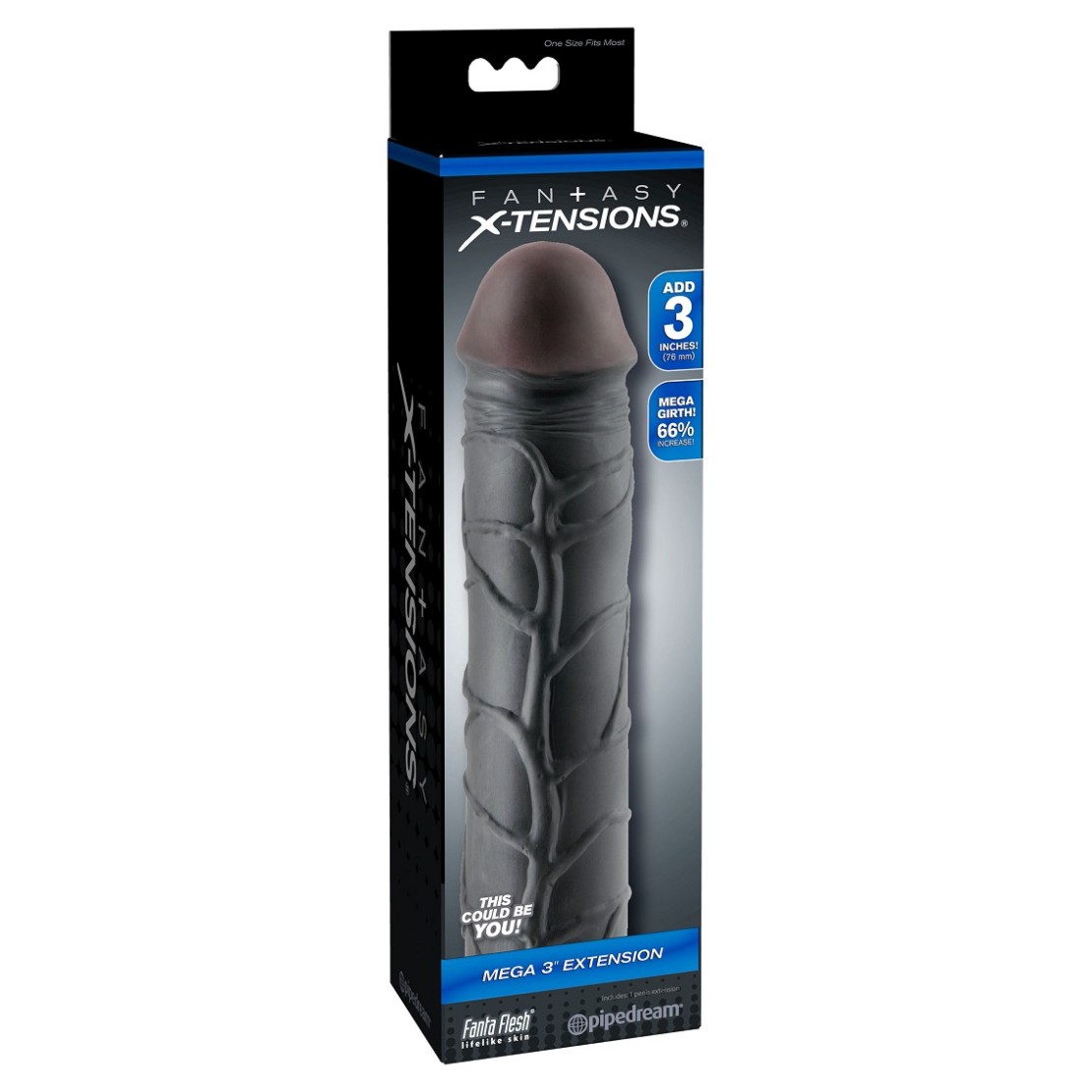 PROLUNGA REALISTICA PER IL PENE SEX TOY...