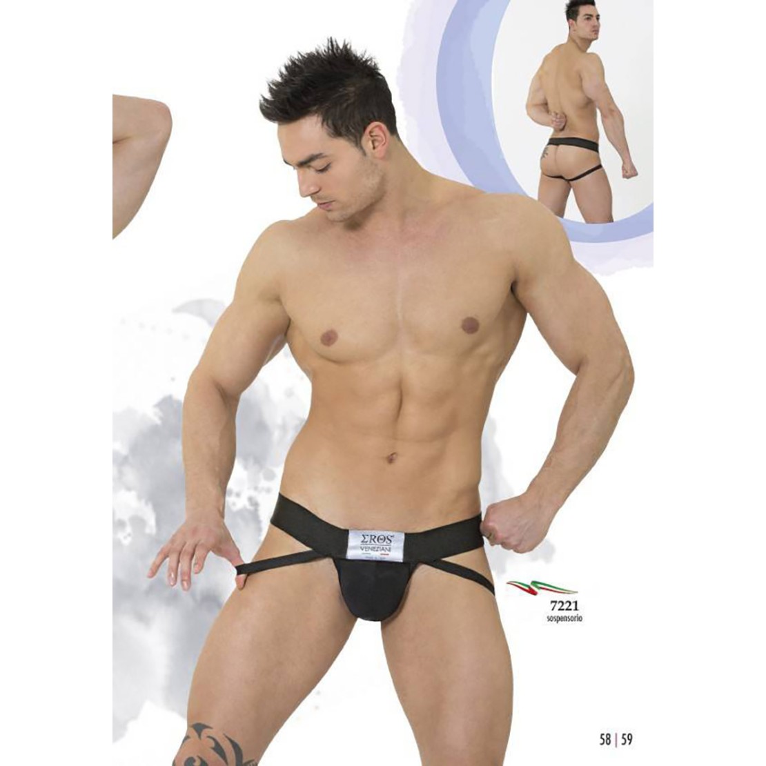 copy of SOSPENSORIO SEXY PER UOMO NERO EROS...