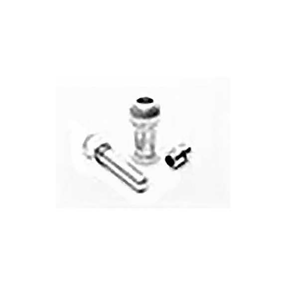 HOLLOW ALU ASS PLUG  - SMALL TAPPO ANALE CLISTERE