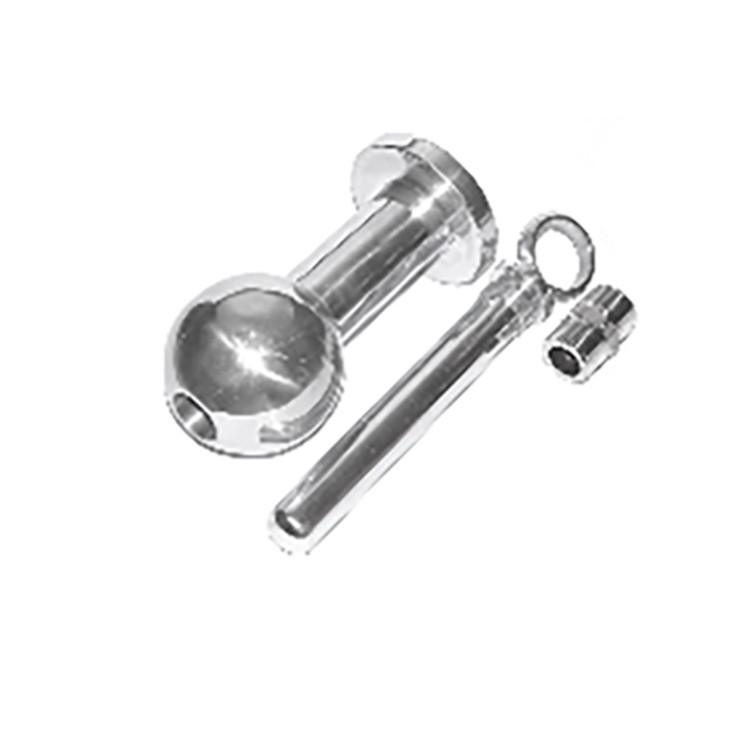 HOLLOW ALU ASS PLUG  - SMALL TAPPO ANALE CLISTERE