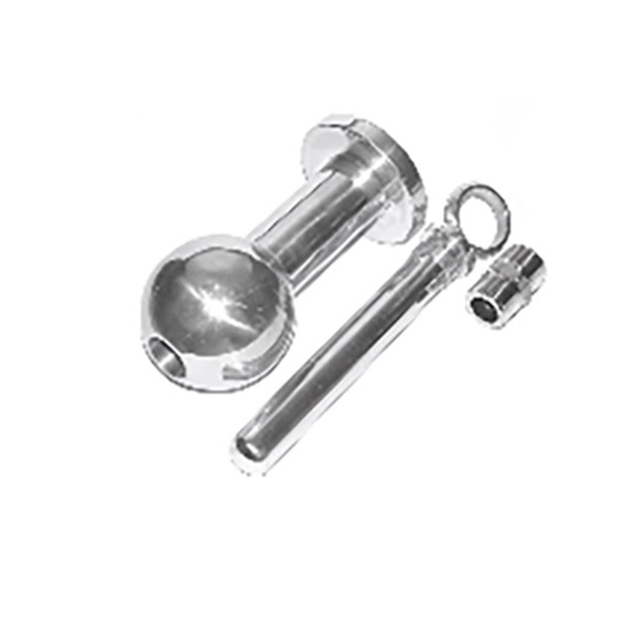 HOLLOW ALU ASS PLUG  - SMALL TAPPO ANALE CLISTERE