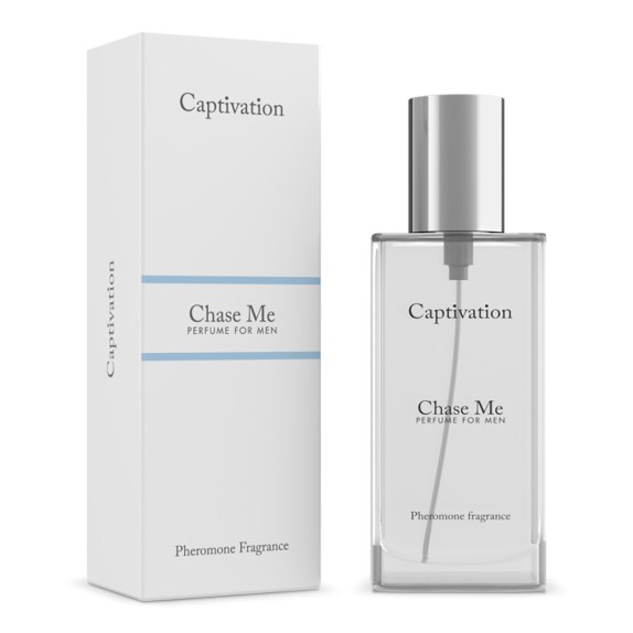 PROFUMO SEXY PER UOMO CON FEROMONI PER ATTIRARE LE DONNE  CAPTIVATION CHASE ME